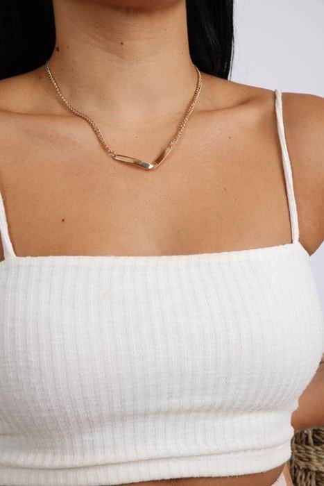 oslo necklace - gold