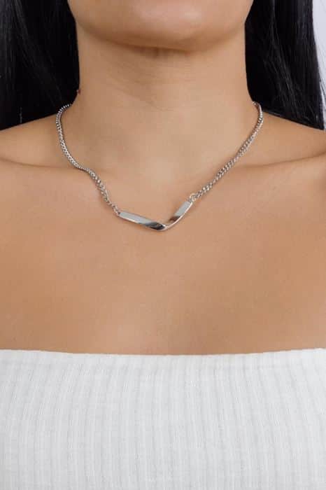 oslo necklace - silver