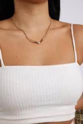 oslo necklace - gold